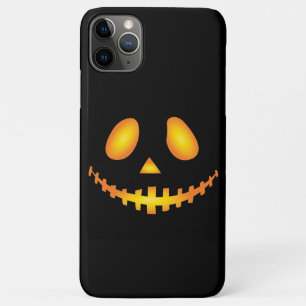 Funda Para iPhone 11 Pro Max Halloween de calabaza Jack O Lantern Spooky