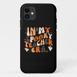 Funda Para iPhone 11 Halloween de la era de los profesores con fantasía