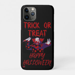 Funda Para iPhone 11 Pro Halloween de "TRICK OR TREAT SCARY CLOWN" divertid
