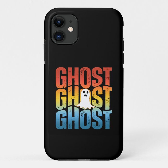 FUNDA DE Case-Mate PARA iPhone HALLOWEEN FANTASMA FANTASMA FANTASMA (Reverso)