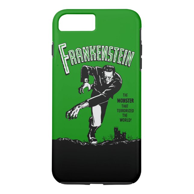 Funda De Case-Mate Para iPhone Halloween Frankenstein - (Reverso)
