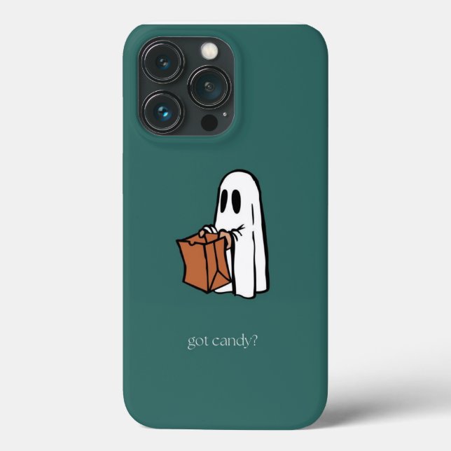 Funda De Case-Mate Para iPhone Halloween Ghost Boo (Reverso )