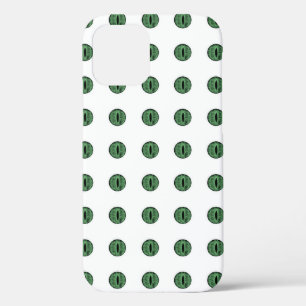 Funda Para iPhone 12 Halloween Green Polka Dot Eyes
