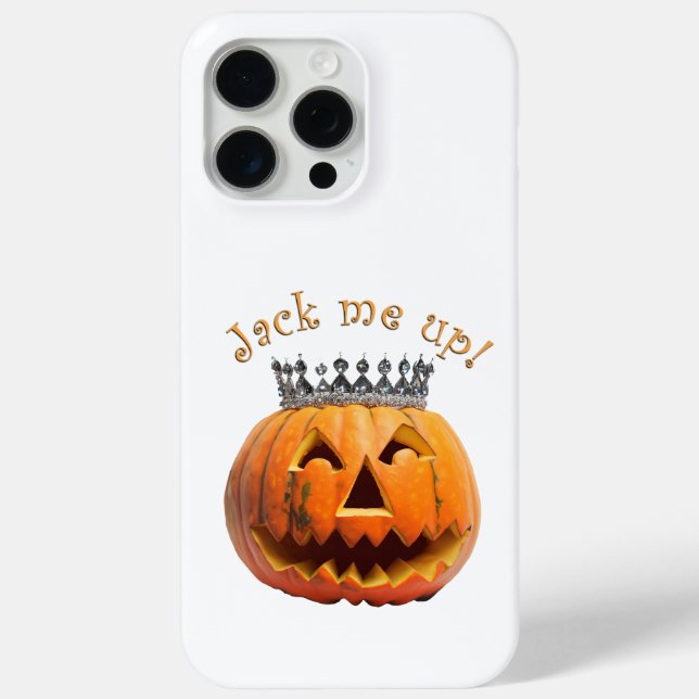 Funda De Case-Mate Para iPhone Halloween "Jack Me Up" (Reverso )