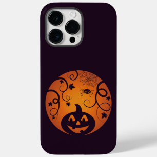 Funda Para iPhone 14 Pro Max De Case-Mate Halloween Jack o linterna cara de calabaza y araña