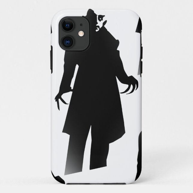 Funda De Case-Mate Para iPhone halloween nosferatu (Reverso)