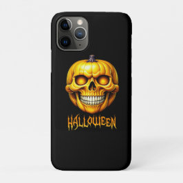 FUNDA PARA iPhone 11 PRO HALLOWEEN PUMPKIN SKULL
