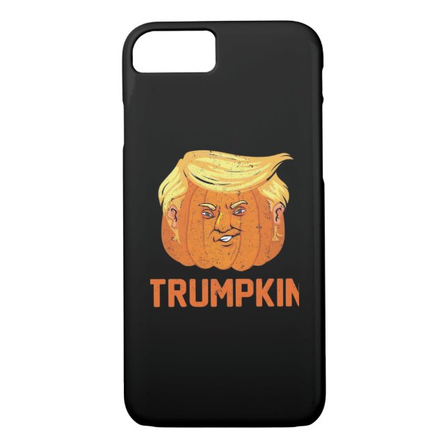 Funda De Case-Mate Para iPhone Halloween Pumpkins Funny Trumpkin (Reverso)