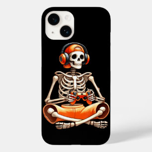 Funda Para iPhone 14 De Case-Mate Halloween Skeleton Gamer Video Gaming Lovers