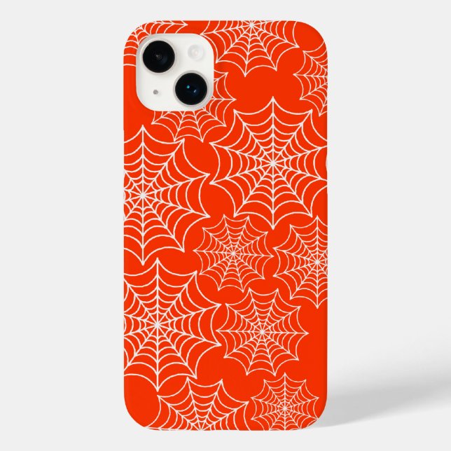 Funda De Case-Mate Para iPhone Halloween Spider Web (Reverso )