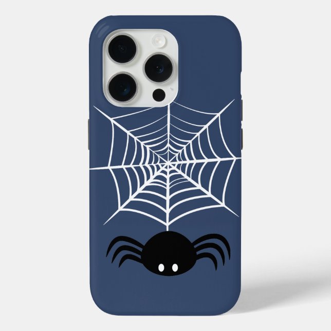 Funda De Case-Mate Para iPhone Halloween Spider Web (Reverso )
