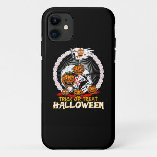 Funda Para iPhone 11 Halloween Truco O Trate Halloween