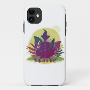 Funda Para iPhone 11 Halloween Yoga Namaste Witaste