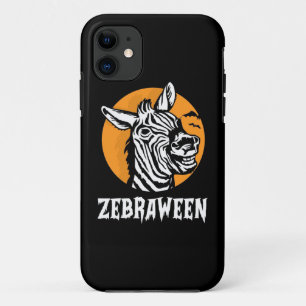 Funda Para iPhone 11 Halloween Zebra