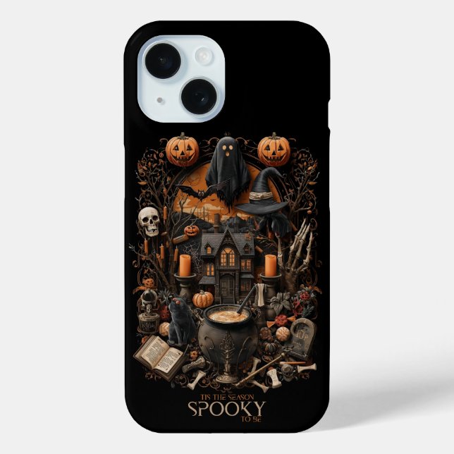 Funda De Case-Mate Para iPhone hallowen (Reverso )