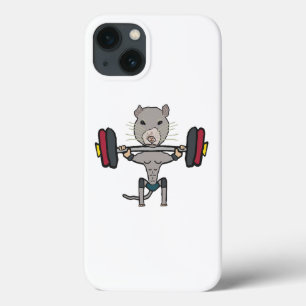 Funda Para iPhone 13 Halterofilia de Gym Rat