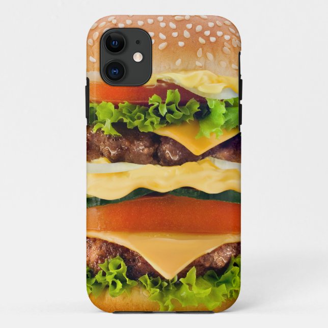 Funda De Case-Mate Para iPhone Hamburguesa (Reverso)