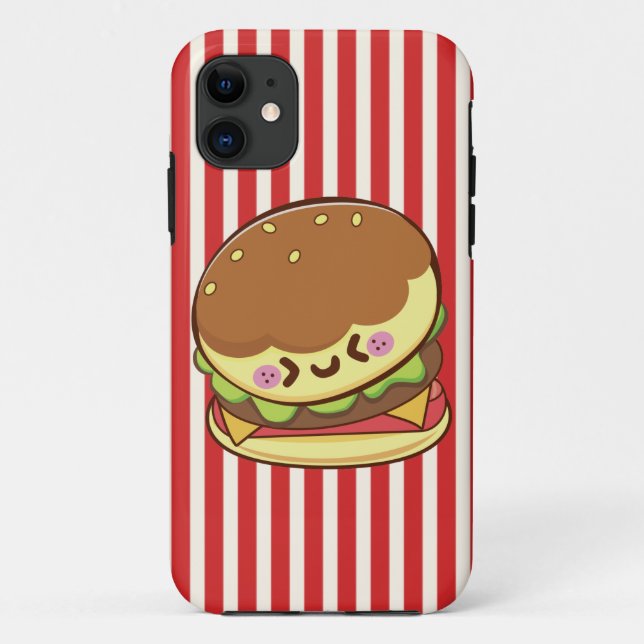 Funda De Case-Mate Para iPhone Hamburguesa (Reverso)