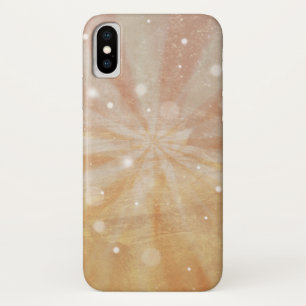 Funda Para iPhone X Hamburguesa festiva naranja