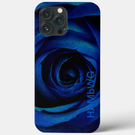 Funda Para iPhone 13 Pro Max HAMbWG - Rosa azul gótico