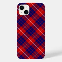 Hamilton tartan azul violeta