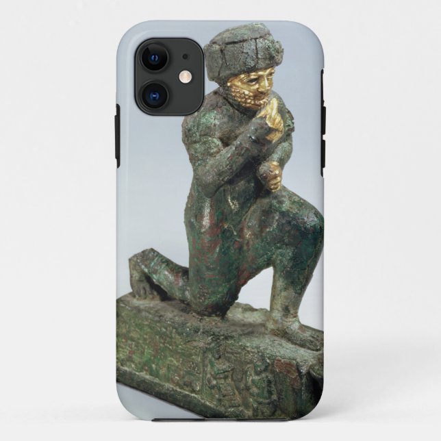 Funda De Case-Mate Para iPhone Hammurabi, rey de Babilonia, rezando ante un saco (Reverso)