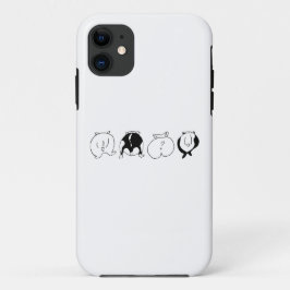 Funda Para iPhone 11 Hamster Butts