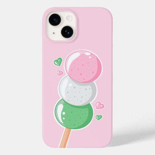 Funda De Case-Mate Para iPhone Hanami Dango (Reverso )