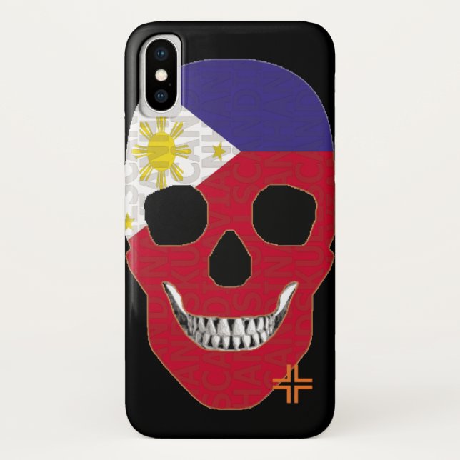 Funda De Case-Mate Para iPhone HANDSKULL Filipinas funda iPhone X B2 (Reverso)