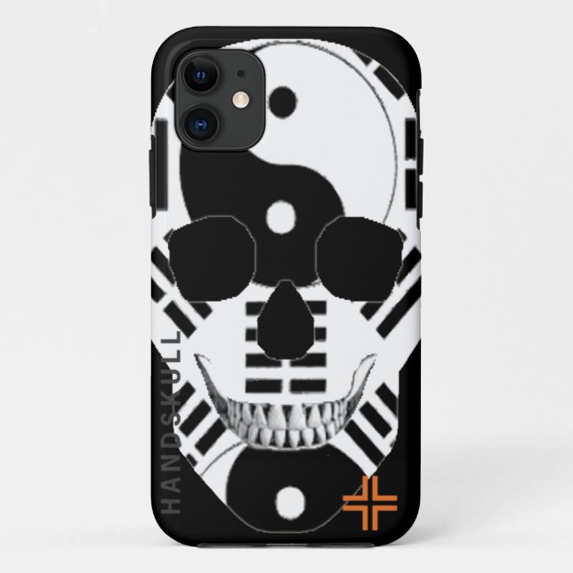 Funda De Case-Mate Para iPhone HANDSKULL Yin Yang - iPhone 5/5S Xtreme duro (Reverso)