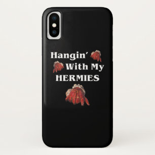 Funda Para iPhone X Hangin Con Mis Hermidades Divertido Amante del Can
