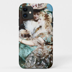 Funda Para iPhone 11 Hans Makart, La carta de amor (1875)