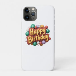 Funda Para iPhone 11 Pro happy birthday