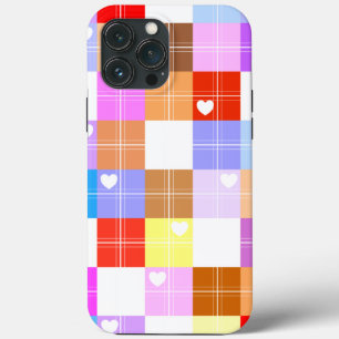 Funda Para iPhone 13 Pro Max Happy - Bonito en Plaid 13 - Estuche para iPhone