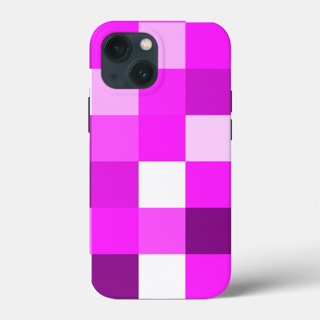 Funda De Case-Mate Para iPhone Happy - Bonito en Plaid 8 - Estuche para iPhone (Reverso )