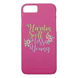 Funda Para iPhone 8/7 Hardin Scott y floral joven de Tessa