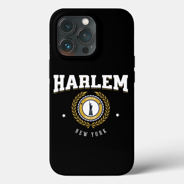 Funda De Case-Mate Para iPhone Harlem New York White (Reverso )