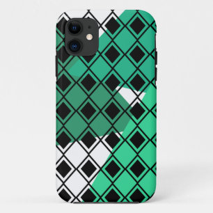 Funda Para iPhone 11 Harlequin del Triángulo Verde