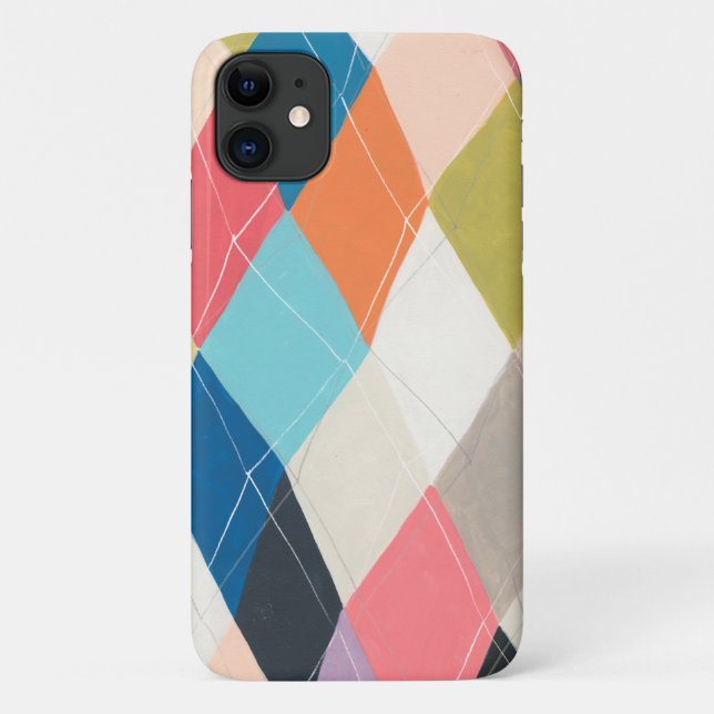 Funda De Case-Mate Para iPhone Harlequin Hopscotch - Patrón Argyle (Reverso)