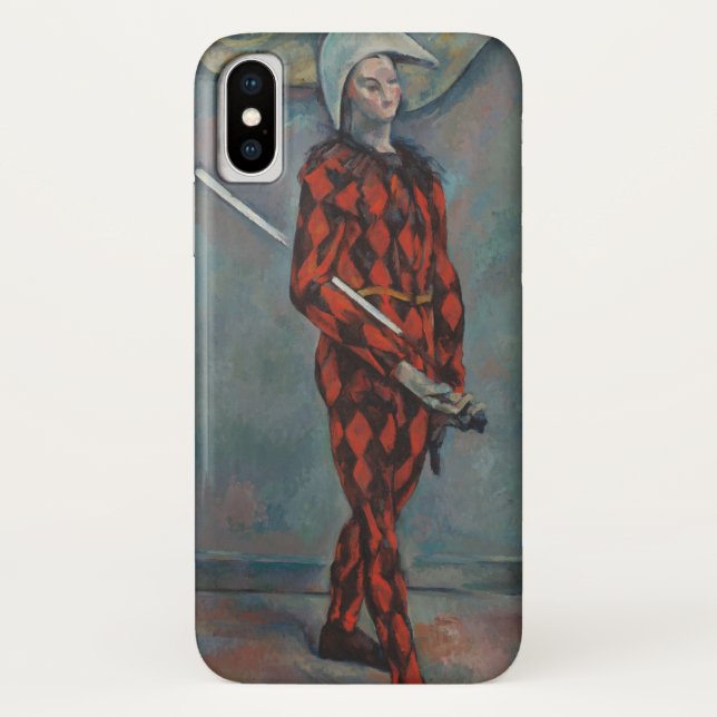 Funda De Case-Mate Para iPhone Harlequin (Joker) (por Paul Cézanne) (Reverso)
