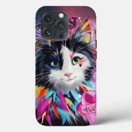 Funda Para iPhone 13 Pro Harley Quinn el gato