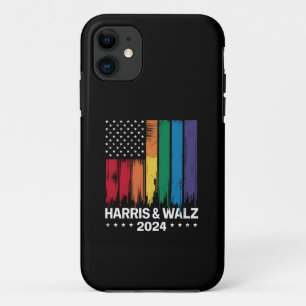 Funda Para iPhone 11 Harris Waltz 2024 Elección Gay Tim Waltz LGBTQ