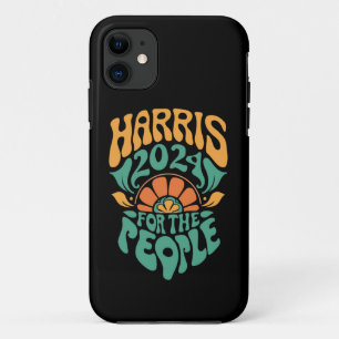 Funda Para iPhone 11 Harris Walz 2024 Elección Presidenta Kamala Harris