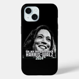 FUNDA PARA iPhone 15 HARRIS-WALZ 2024 NO VAMOS A VOLVER