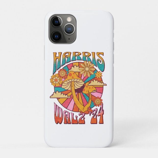Funda De Case-Mate Para iPhone Harris Walz 2024 para presidente (Reverso)