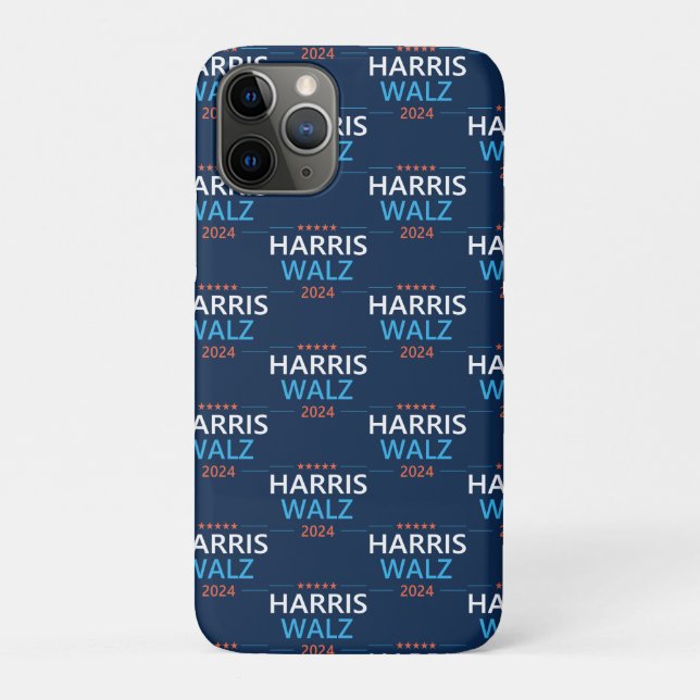 Funda De Case-Mate Para iPhone Harris Walz 2024 Presidente (Reverso)