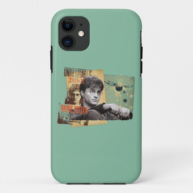 Funda De Case-Mate Para iPhone Harry Potter 13 (Reverso)