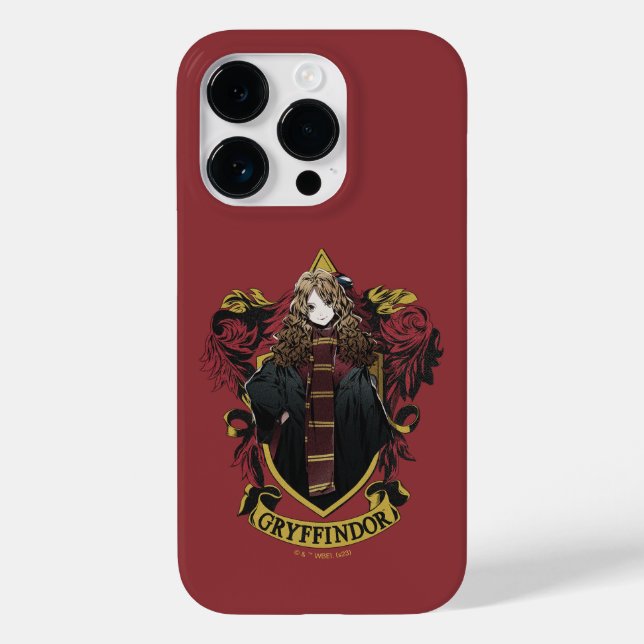 Funda De Case-Mate Para iPhone HARRY POTTER™ | Anime Hermione House Escudo (Reverso )