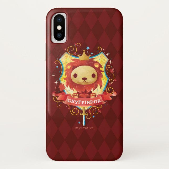 Funda De Case-Mate Para iPhone Harry Potter| Encantador Escudo GRYFFINDOR™ (Reverso)