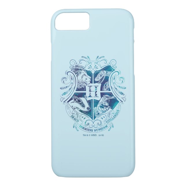 Funda De Case-Mate Para iPhone Harry Potter | Escudo Aguamenti HOGWARTS™ (Reverso)